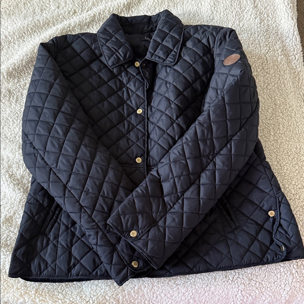 Lauren Ralph Lauren Black Quilted Puffer Jacket